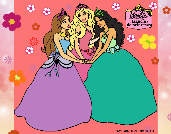 Barbie y sus amigas princesas