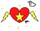 Corazón estrella