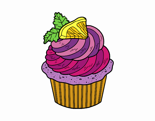 Cupcake de limón