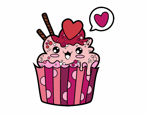 Cupcake kawaii