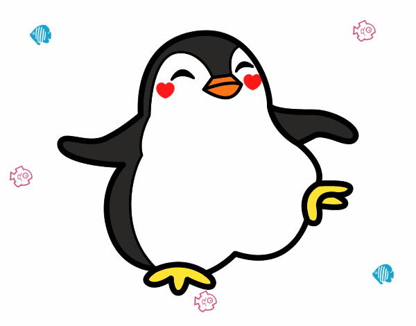 Pingüino bailando