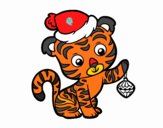 Tigre navideño