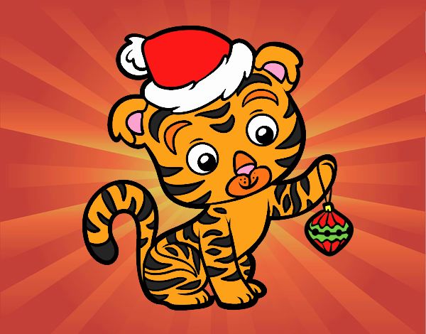 Tigre navideño