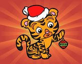 Tigre navideño