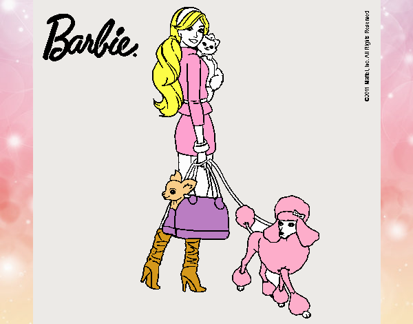 Barbie elegante