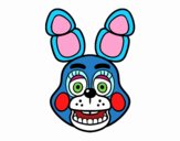 Cara de Toy Bonnie de Five Nights at Freddy's