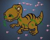 Dinosaurio velociraptor