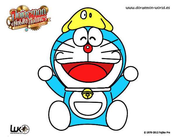 Doraemon feliz