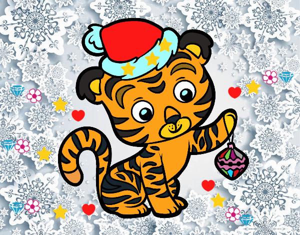 Tigre navideño