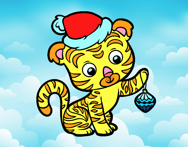 Tigre navideño