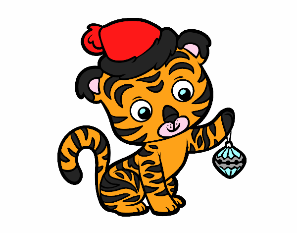 Tigre navideño