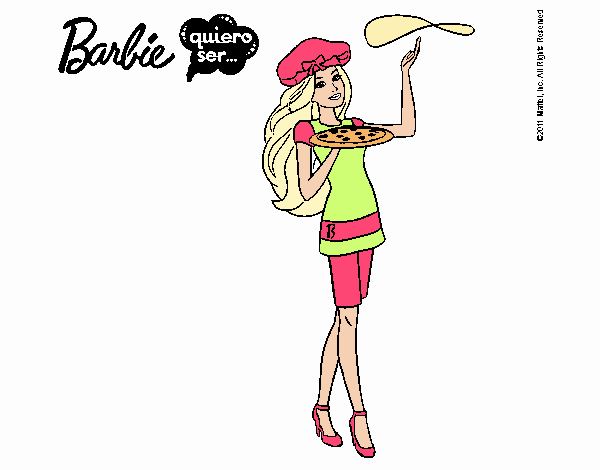 Barbie cocinera