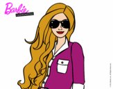 Barbie con gafas de sol