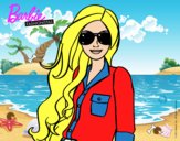 Barbie con gafas de sol