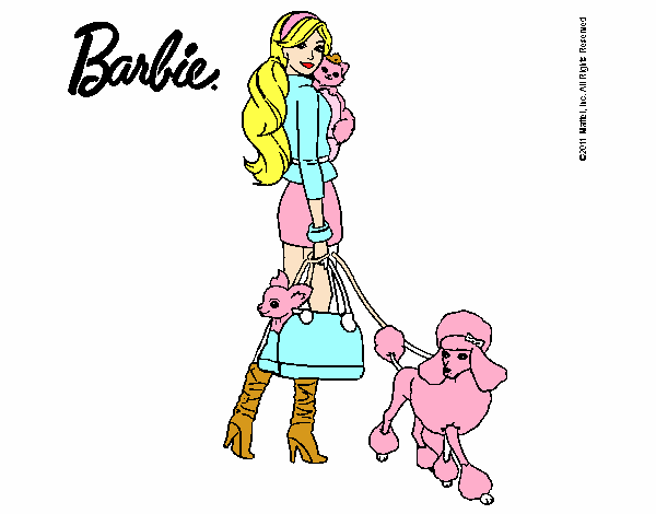 Barbie elegante