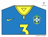 Camiseta del mundial de fútbol 2014 de Brasil