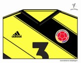 Camiseta del mundial de fútbol 2014 de Colombia