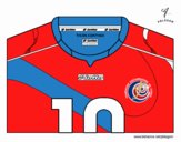 Camiseta del mundial de fútbol 2014 de Costa Rica