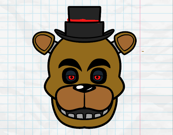 Cara de Freddy de Five Nights at Freddy's