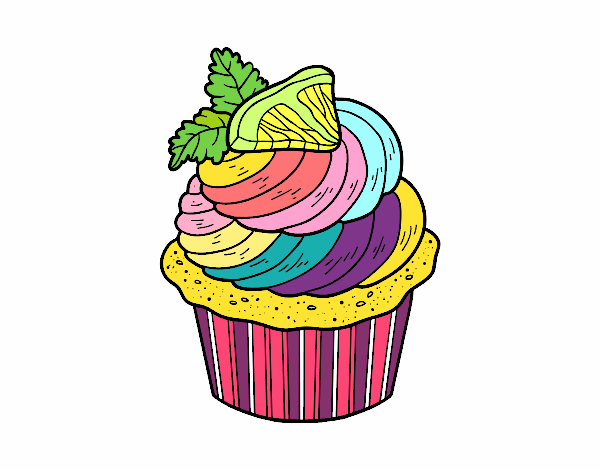 Cupcake de limón