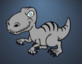 Dinosaurio velociraptor