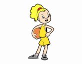 Jugadora de baloncesto