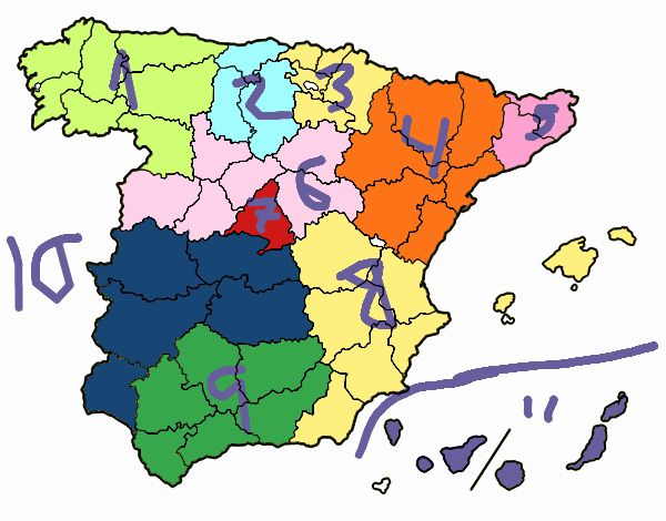 Las provincias de España