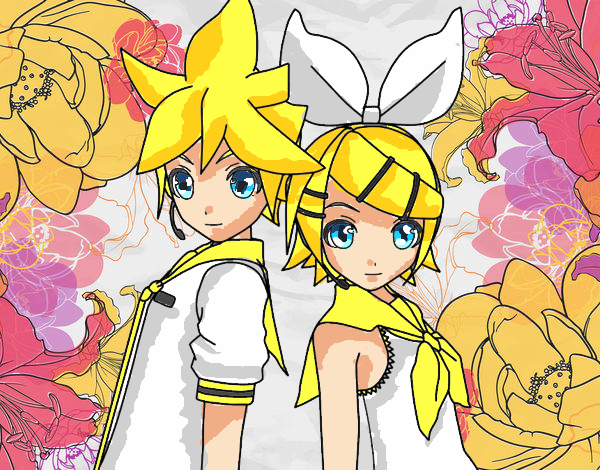 Len y Rin Kagamine Vocaloid