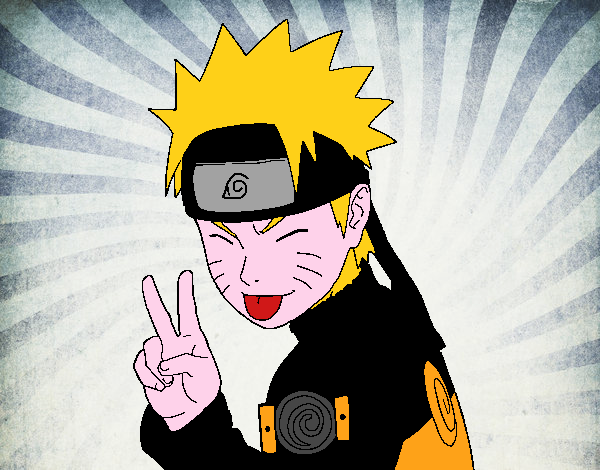 Naruto sacando lengua