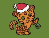 Tigre navideño