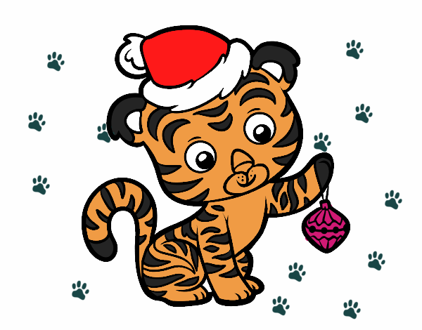 Tigre navideño