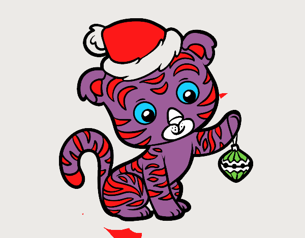 Tigre navideño