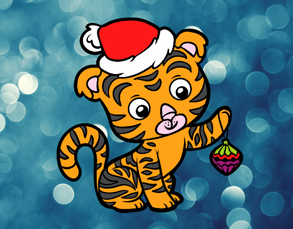 Tigre navideño