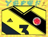 Camiseta del mundial de fútbol 2014 de Colombia