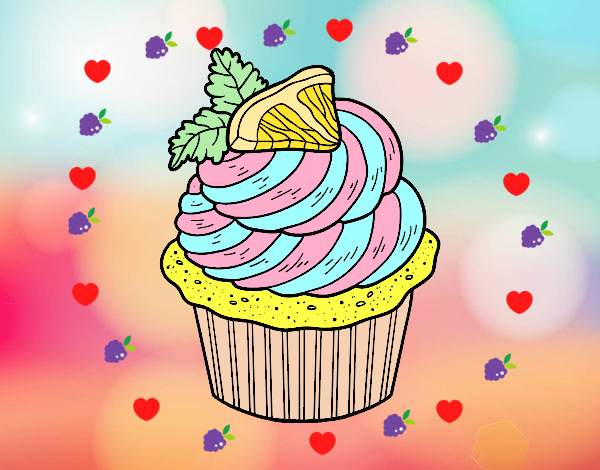 Cupcake de limón