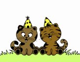 Gatos de cumpleaños