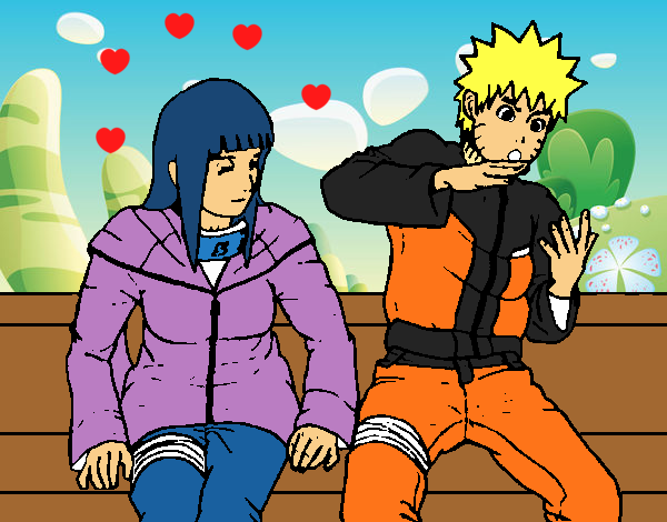 Hinata y Naruto