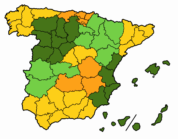 Las provincias de España