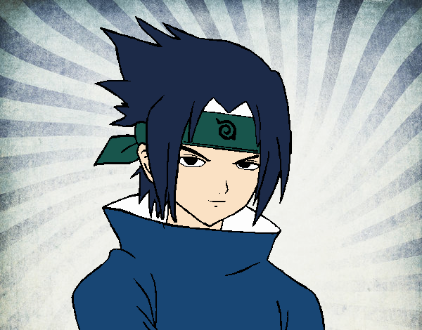 Sasuke enfadado