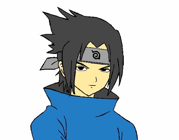 Sasuke enfadado