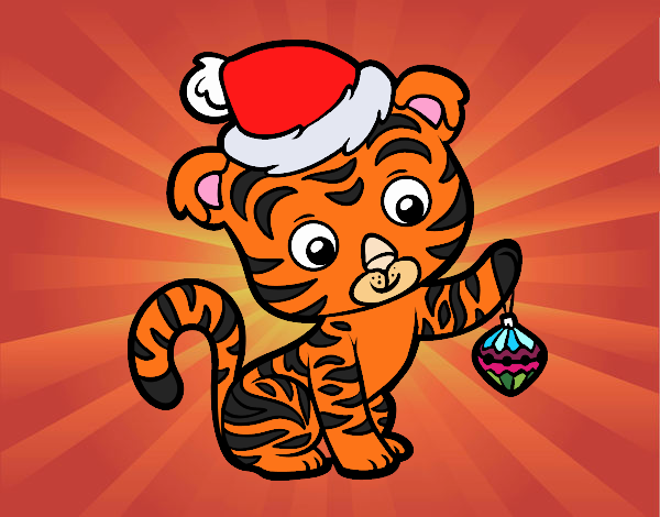 Tigre navideño