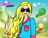 Barbie con gafas de sol