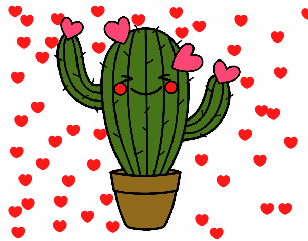 Cactus corazón