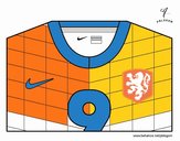 Camiseta del mundial de fútbol 2014 de Holanda