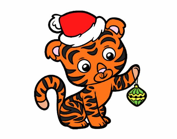 Tigre navideño