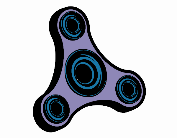 Un fidget spinner