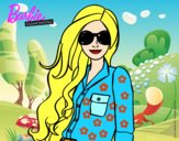 Barbie con gafas de sol