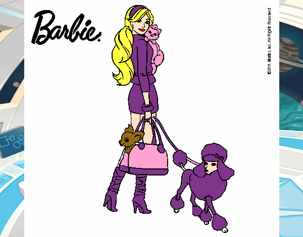 Barbie elegante