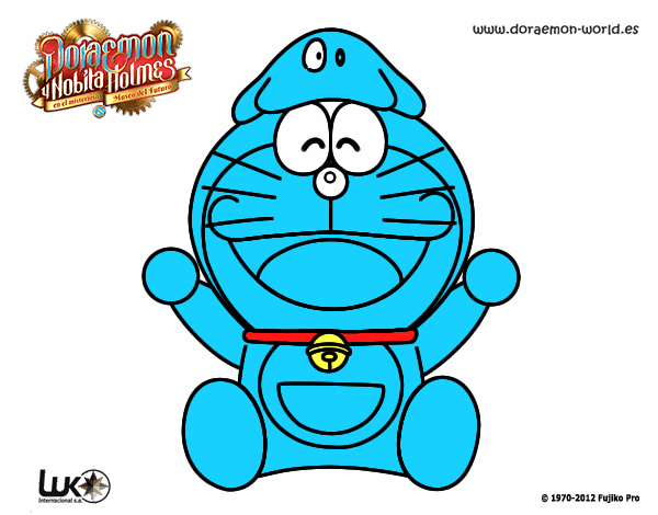 Doraemon feliz