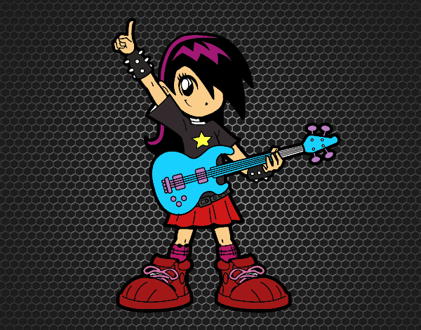 Niña rockera